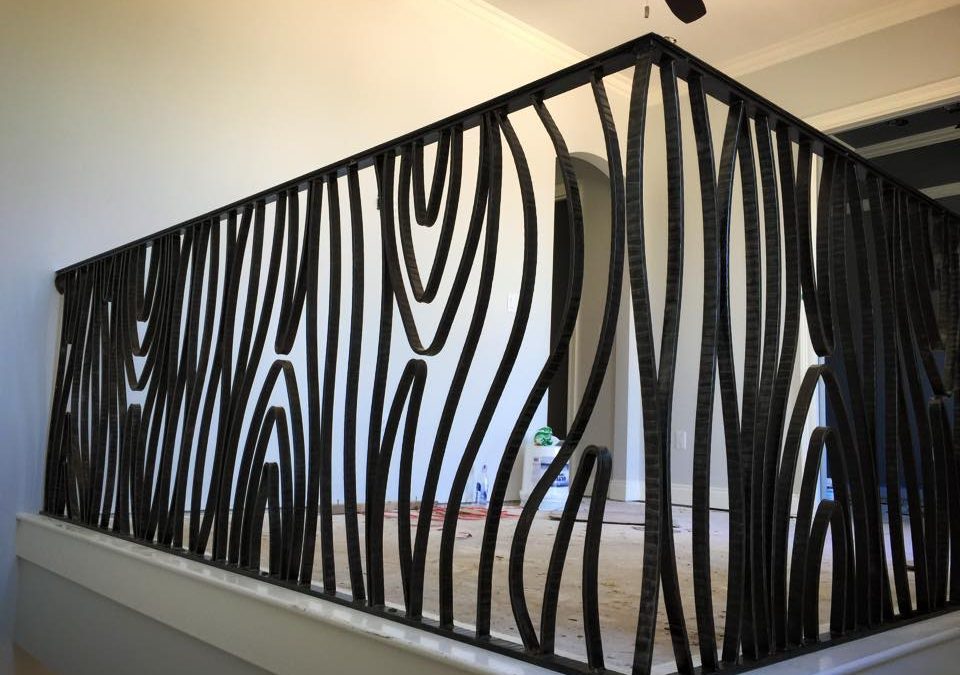 Custom Iron Balcony Railing